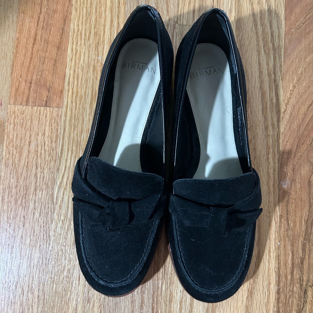 Alexandre Birman- New Black Suede Loafers- Size 38 - Picture 5 of 6